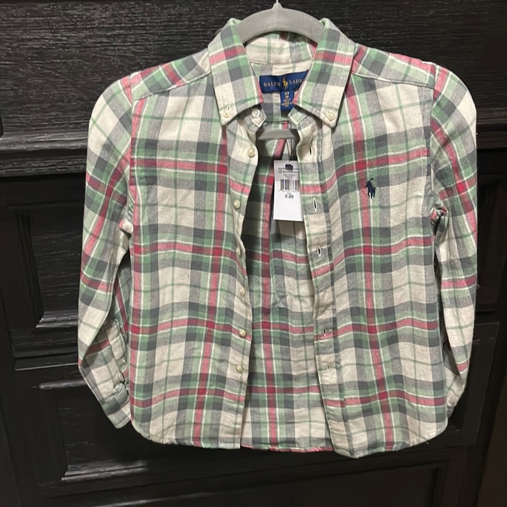 Ralph Lauren polo flannel (boys)